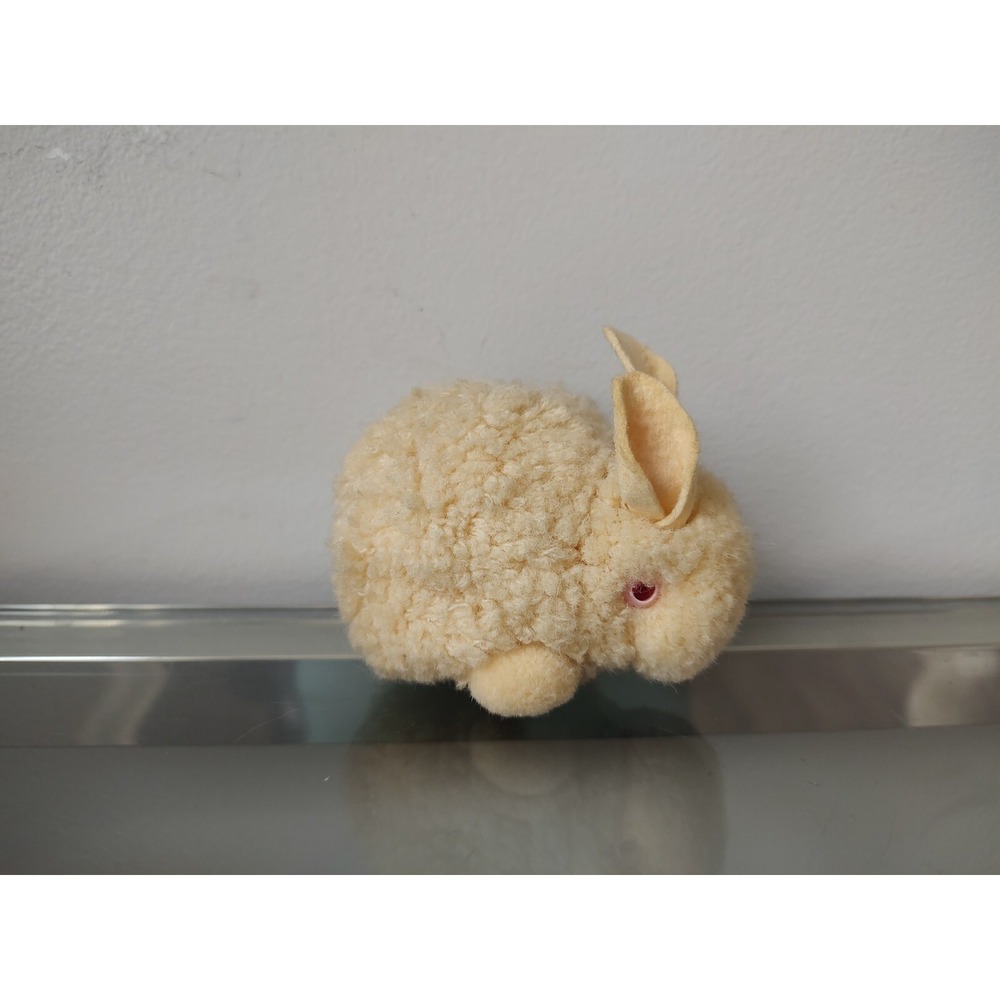 Vintage‎ Steiff pom pom rabbit white large